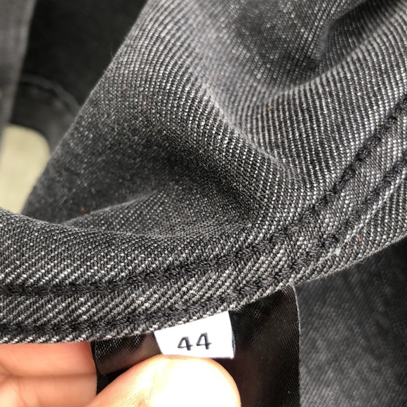 Balenciaga spray print logo denim jacket - Picture 9 of 12